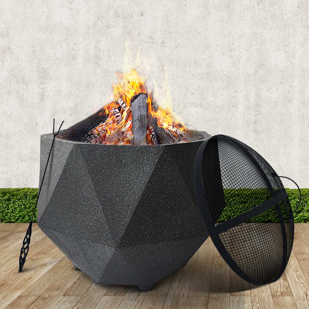 Grillz Outdoor Fire Pit Bowl