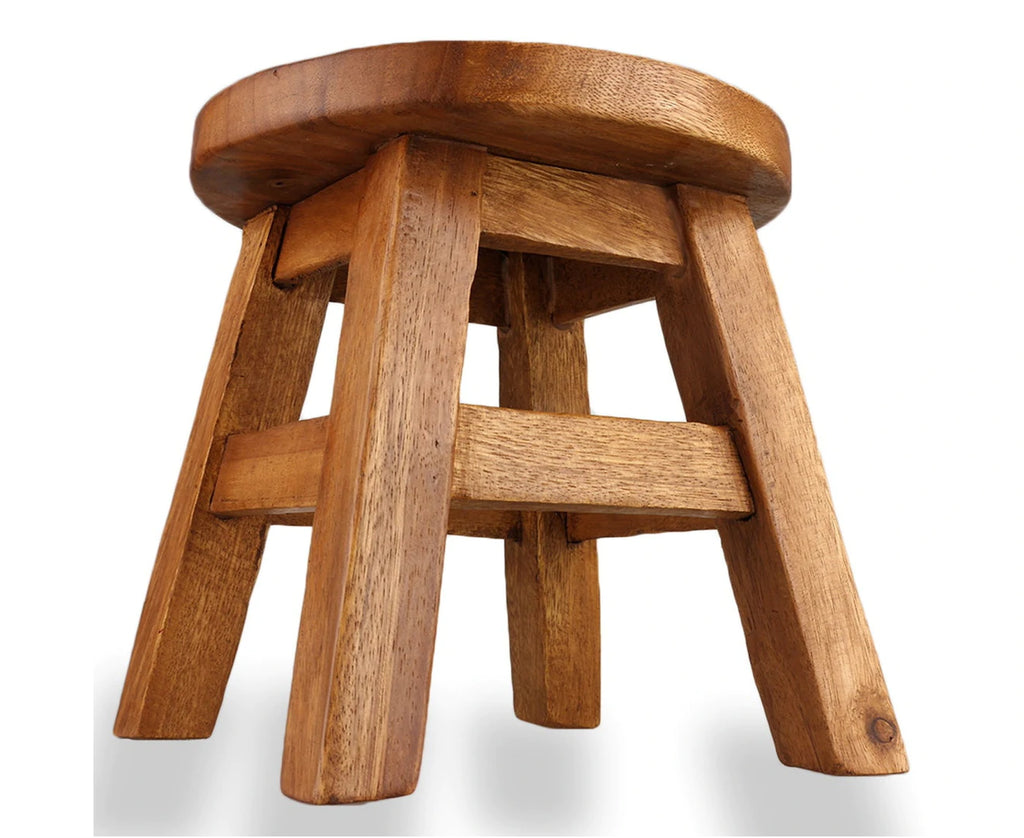 Kids furniture Wooden Stool Puppy Dog Chair Toddlers Step Sitting