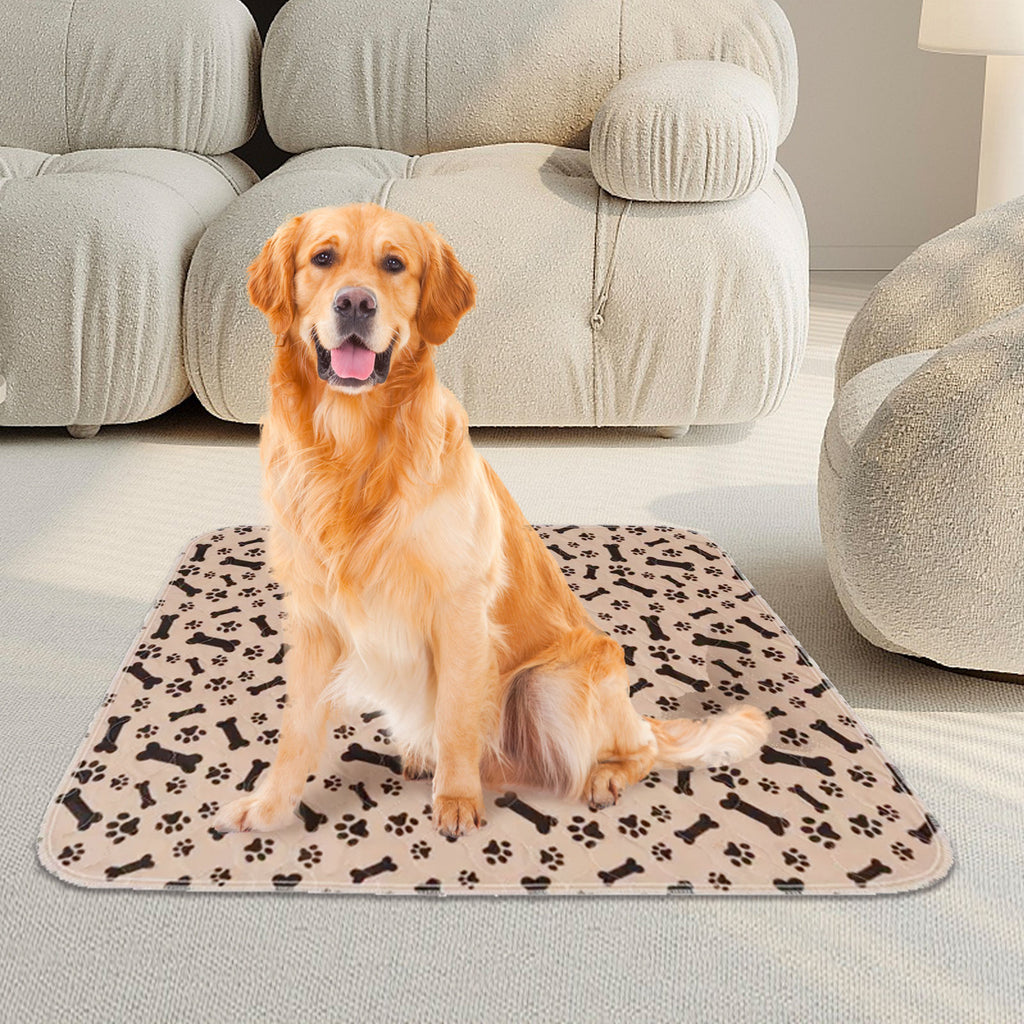 Pawfriends Washable Pet Dog Pee Pad Reusable Cat Puppy Training Wee Absorbent Mat Bed 80x90